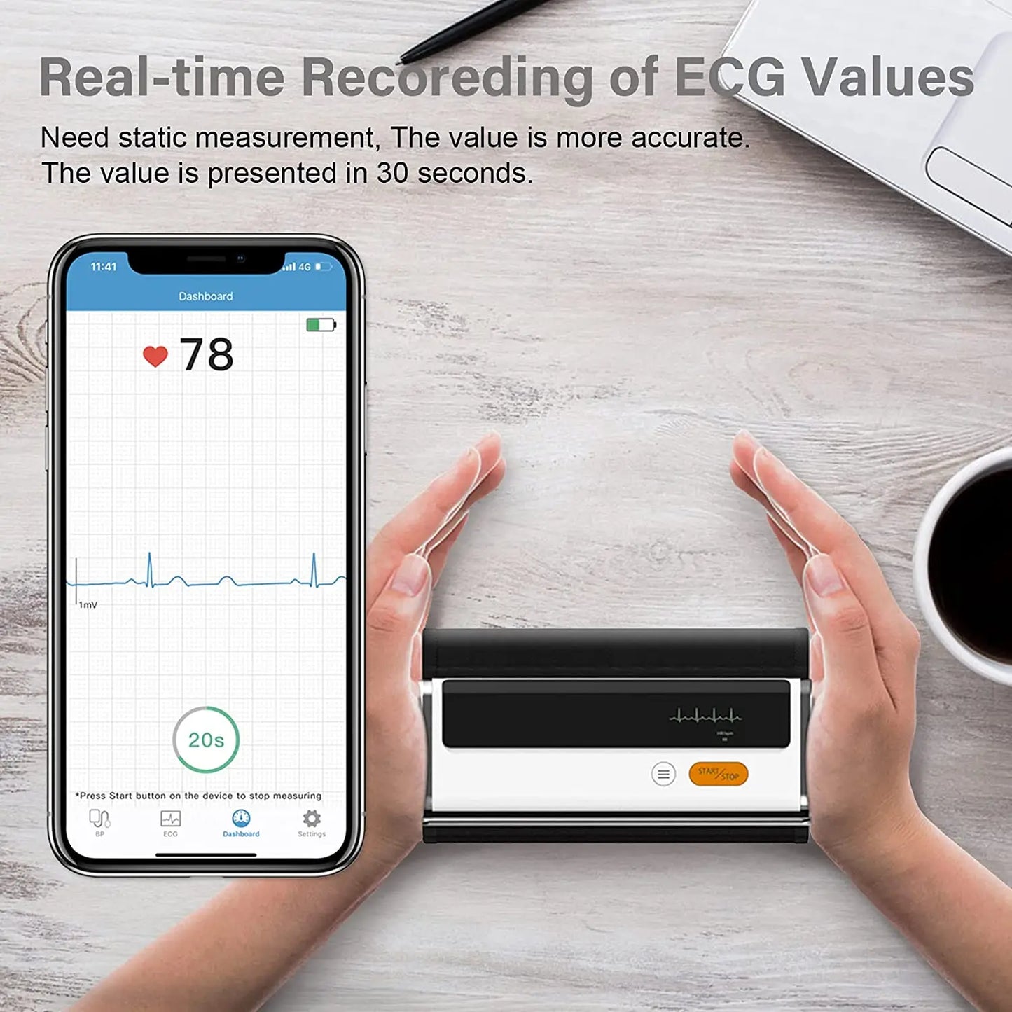 Cardivex™ Bluetooth Blood Pressure Monitor