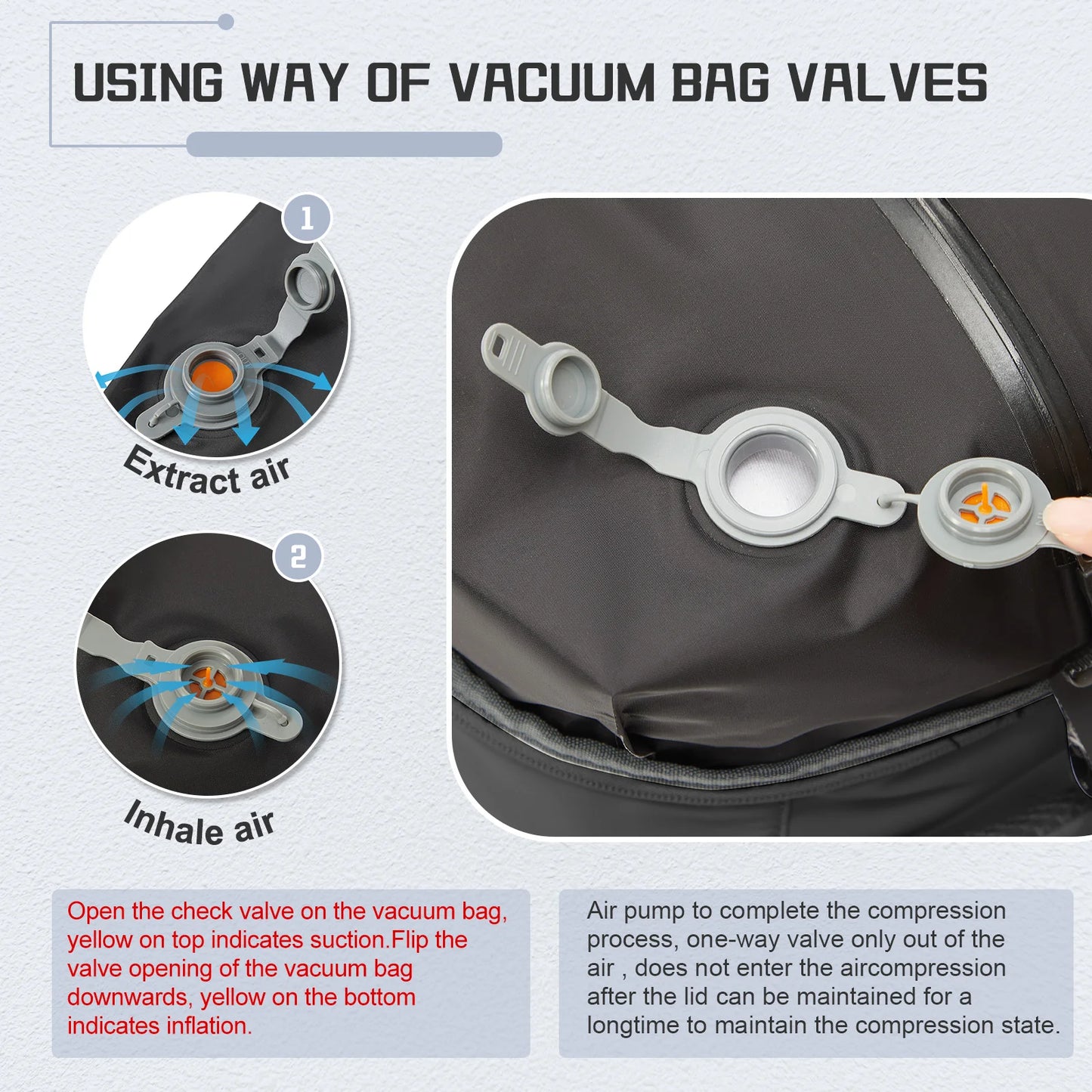 VacPack™ Expandable Vacuum Travel Backpack