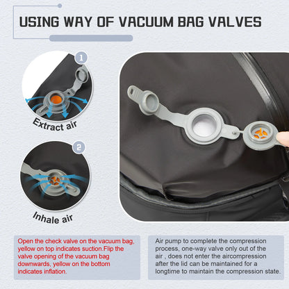 VacPack™ Expandable Vacuum Travel Backpack
