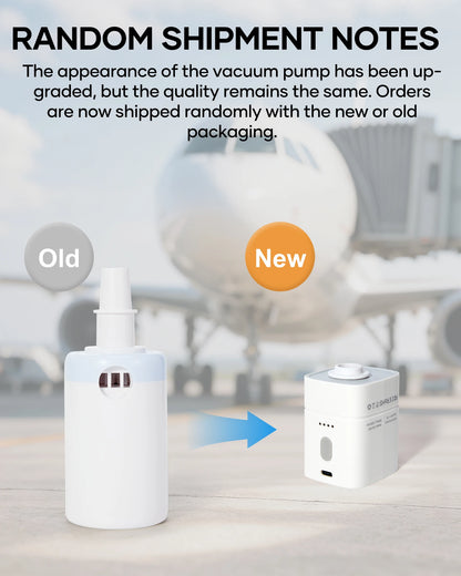 VacPack™ Expandable Vacuum Travel Backpack