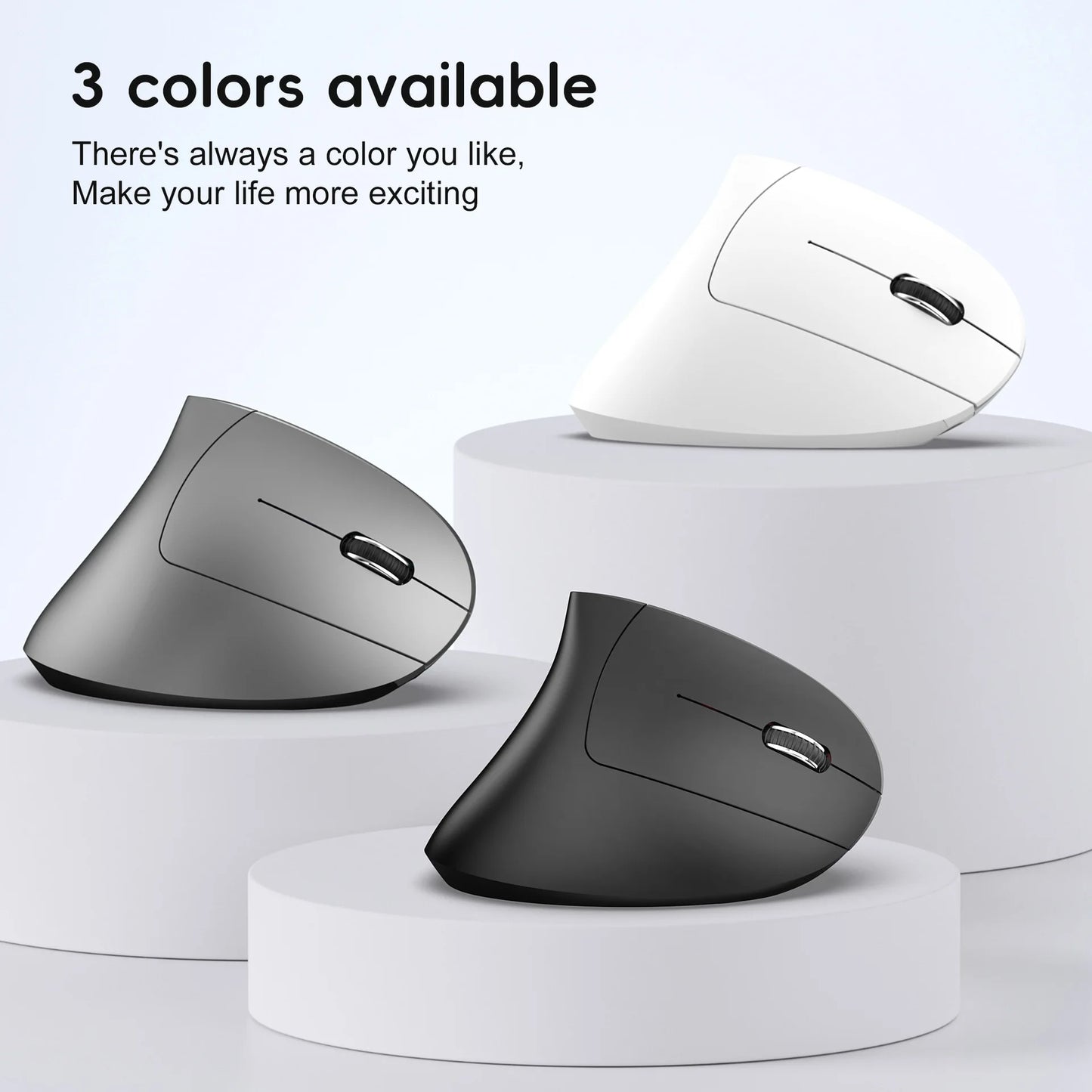 ErgoLift™ Vertical Wireless Mouse