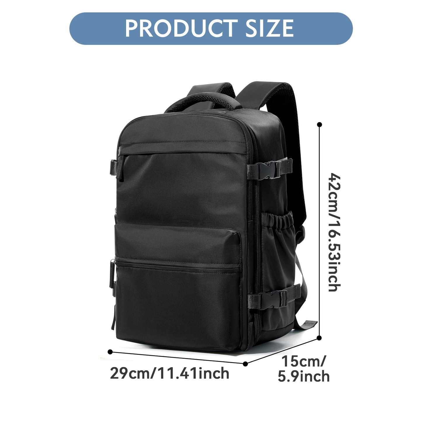 VacPack™ Expandable Vacuum Travel Backpack