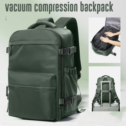 VacPack™ Expandable Vacuum Travel Backpack
