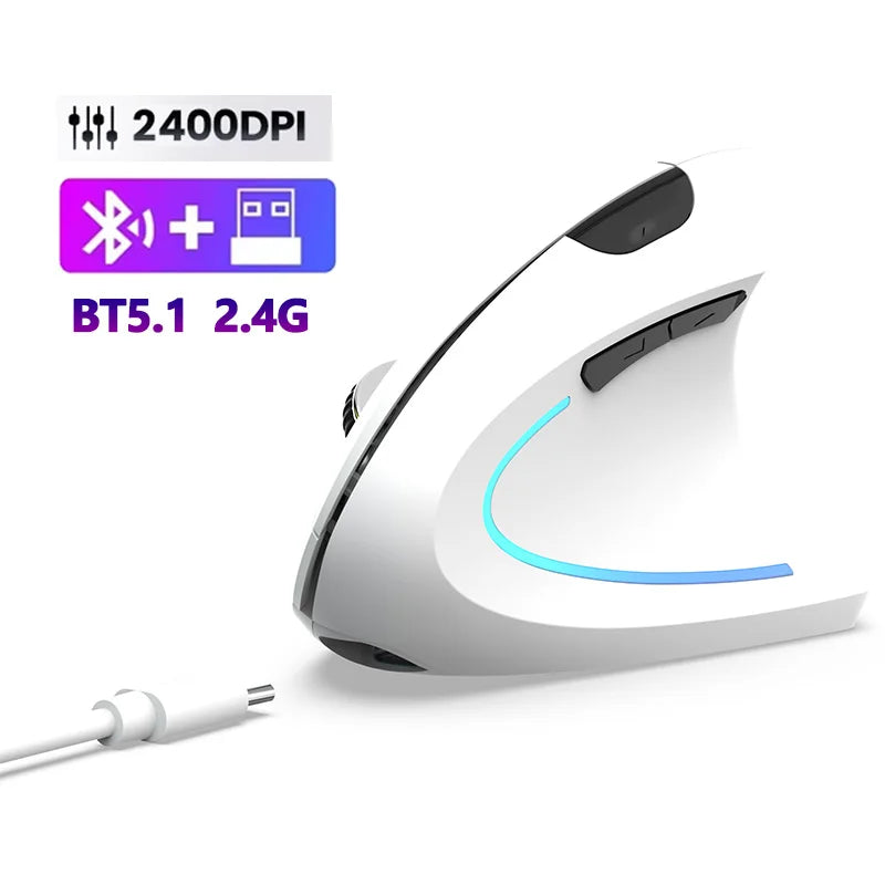 ErgoLift™ Vertical Wireless Mouse