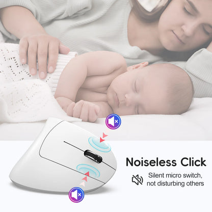 ErgoLift™ Vertical Wireless Mouse