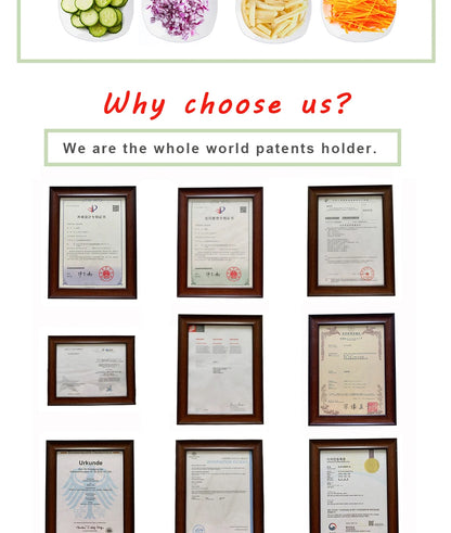 SliceMaster™ Multifunction Mandoline Slicer