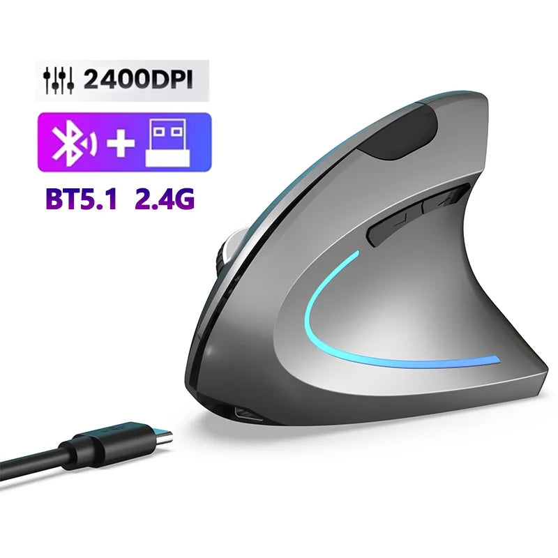 ErgoLift™ Vertical Wireless Mouse