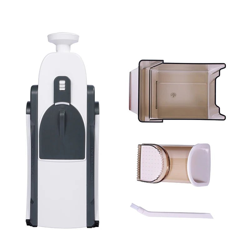 SliceMaster™ Multifunction Mandoline Slicer – Adjustable Vegetable & Fruit Cutter - Danify